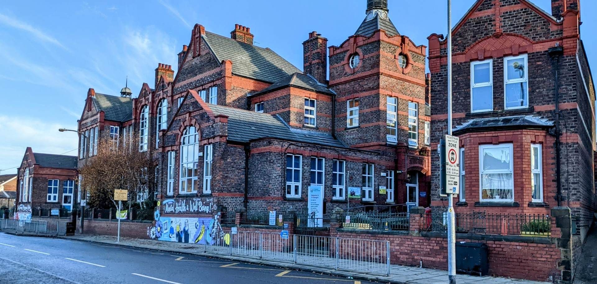Pupils at St George's Primary School
